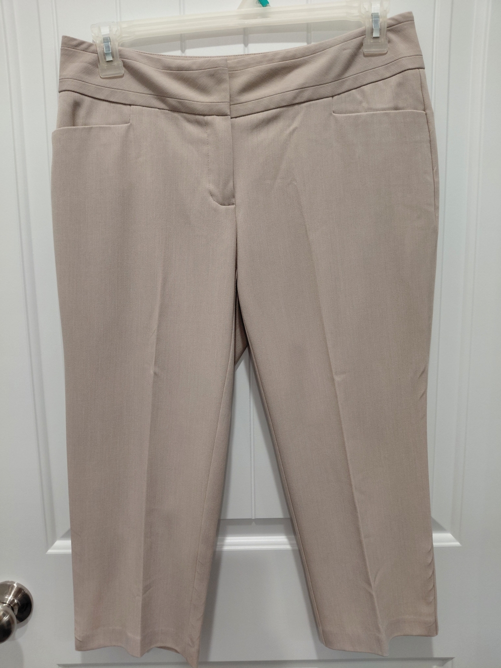Maurices Tailored Cropped Dress Pants in Taupe